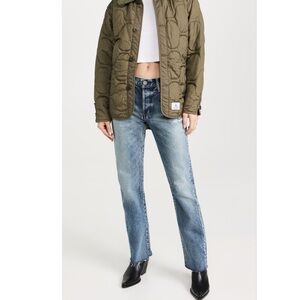 Moussy Sundown Straight Denim Blue Jeans NWT Size 26